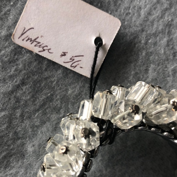 Vintage stretch crystal bracelet - Picture 4 of 5